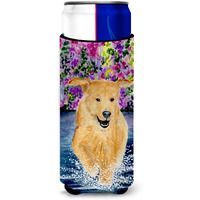 Golden Retriever Ultra Beverage Insulators for slim cans SS8627MUK
