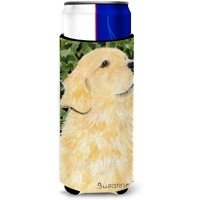 Golden Retriever Ultra Beverage Insulators for slim cans SS8810MUK