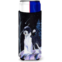 Starry Night Portuguese Water Dog Ultra Beverage Insulators for slim cans SS8399MUK