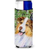 Australian Shepherd Ultra Beverage Insulators for slim cans SS8819MUK
