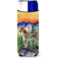 German Wirehaired Pointer Ultra Beverage Insulators for slim cans SS8226MUK
