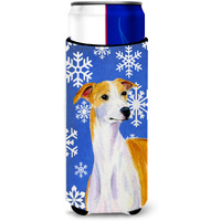 Whippet Winter Snowflakes Holiday Ultra Beverage Insulators for slim cans LH9283MUK