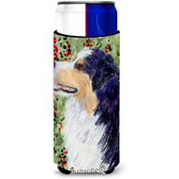 Australian Shepherd Ultra Beverage Insulators for slim cans SS8845MUK