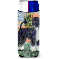 Portuguese Water Dog Ultra Beverage Insulators for slim cans SS8855MUK