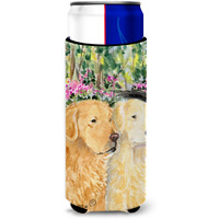 Golden Retriever Ultra Beverage Insulators for slim cans SS8974MUK