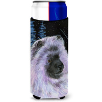Starry Night Keeshond Ultra Beverage Insulators for slim cans SS8412MUK