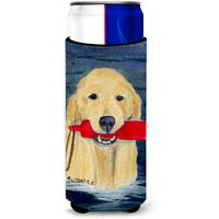 Golden Retriever Ultra Beverage Insulators for slim cans SS8868MUK