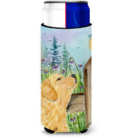 Golden Retriever Ultra Beverage Insulators for slim cans SS8883MUK