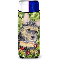 Norwich Terrier Ultra Beverage Insulators for slim cans SS8893MUK