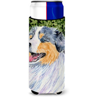 Australian Shepherd Ultra Beverage Insulators for slim cans SS8736MUK