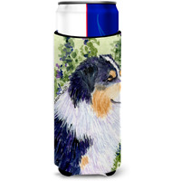 Australian Shepherd Ultra Beverage Insulators for slim cans SS8737MUK