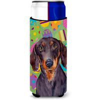 Dachshund Easter Eggtravaganza Ultra Beverage Insulators for slim cans LH9403MUK