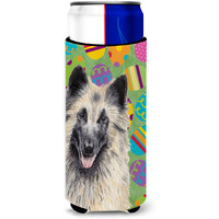 Belgian Tervuren Easter Eggtravaganza Ultra Beverage Insulators for slim cans SC9472MUK