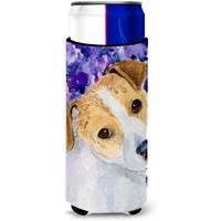 Jack Russell Terrier Ultra Beverage Insulators for slim cans SS8740MUK