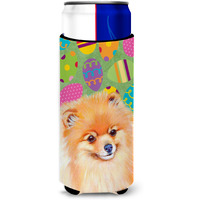 Pomeranian Easter Eggtravaganza Ultra Beverage Insulators for slim cans LH9440MUK