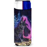 Starry Night Scottish Terrier Ultra Beverage Insulators for slim cans SS8442MUK