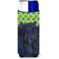 Chow Chow St. Patrick's Day Shamrock Portrait Ultra Beverage Insulators for slim cans SS4432MUK