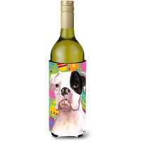Cooper Eggravaganza Boxer Easter Wine Bottle Beverage Insulator Beverage Insulator Hugger  RDR3018LITERK