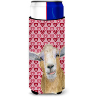 Hearts and Love Goat Ultra Beverage Insulators for slim cans  RDR3026MUK
