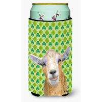 St Patrick's Day Goat Tall Boy Beverage Insulator Beverage Insulator Hugger RDR3025TBC