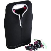 Buy Smart Depot g7313 Black Neoprene Two-Bottle Wine carrier - Black