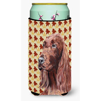 Irish Setter Fall Leaves Tall Boy Beverage Insulator Beverage Insulator Hugger