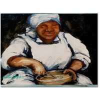 "Caroline's Treasures MW1087PLMT Hot Water Cornbread Fabric Placemat, Multicolor"