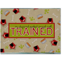 "Caroline's Treasures SB3051PLMT My Dog's Not Spoiled I'M Just Well Trained Fabric Placemat, Multicolor"