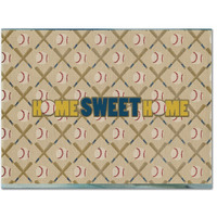 "Caroline's Treasures SB3076PLMT Home Sweet Home Fabric Placemat, Multicolor"