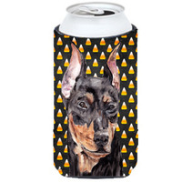 German Pinscher Candy Corn Halloween Tall Boy Beverage Insulator Hugger SC9668TBC