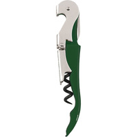 True Fabrication 2227 bulk Truetap green Double Hinged Waiters corkscrew