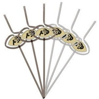 Colorado Buffaloes Team Sipper Straws CO
