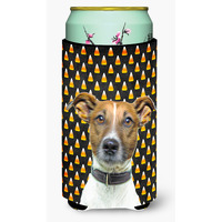 Candy Corn Halloween Jack Russell Terrier Tall Boy Beverage Insulator Hugger KJ1211TBC