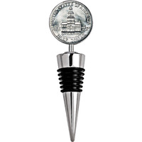 UPM global 15202 4 x 13 in JFK Bicentennial Half Dollar coin Wine Stopper