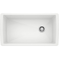 Blanco Diamond Silgranit Super Single Bowl Undermount - White