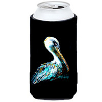 Dressed in Black Pelican Tall Boy Beverage Insulator Hugger MW1195TBC