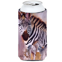 Zebras Tall Boy Beverage Insulator Hugger JMK1197TBC
