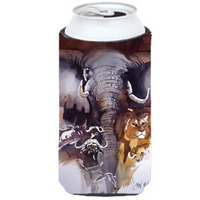 Elephant, Lions and more Tall Boy Beverage Insulator Hugger JMK1199TBC