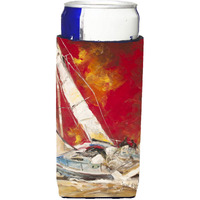Red Sailboat Ultra Beverage Insulators for slim cans JMK1154MUK
