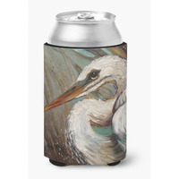 White Egret Can or Bottle Hugger JMK1212CC