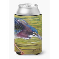 Green Heron Can or Bottle Hugger JMK1226CC