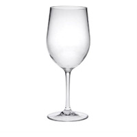 Designer Tritan clear Wine glasses Set of 4 (12oz), Premium Quality Unbreakable Stemmed Acrylic Wine glasses for All Purpose Red or White Wine(D0102H5LXWJ)