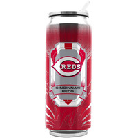 Cincinnati Reds Stainless Steel Thermo Can - 16.9 ounces - Special Order