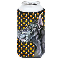 Black Great Dane Candy Corn Halloween Tall Boy Beverage Insulator Hugger LH9550TBC