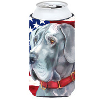 Great Dane USA Patriotic American Flag Tall Boy Beverage Insulator Hugger LH9542TBC