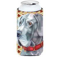 Great Dane Fall Leaves Tall Boy Beverage Insulator Hugger LH9556TBC