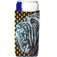 Neapolitan Mastiff Candy Corn Halloween Ultra Beverage Insulators for slim cans LH9547MUK