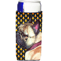 French Bulldog Frenchie Candy Corn Halloween Ultra Beverage Insulators for slim cans LH9552MUK