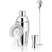 True 5690 Fortify Stainless Steel Barware Set