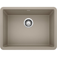 Blanco Precis Silgranit 24" Single Bowl - Truffle